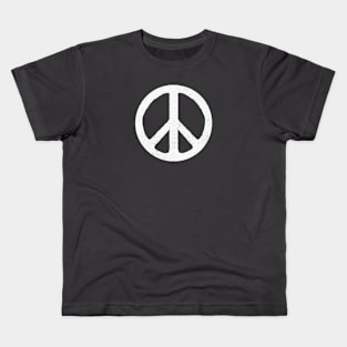 Classic Retro 80's Peace Symbol Kids T-Shirt